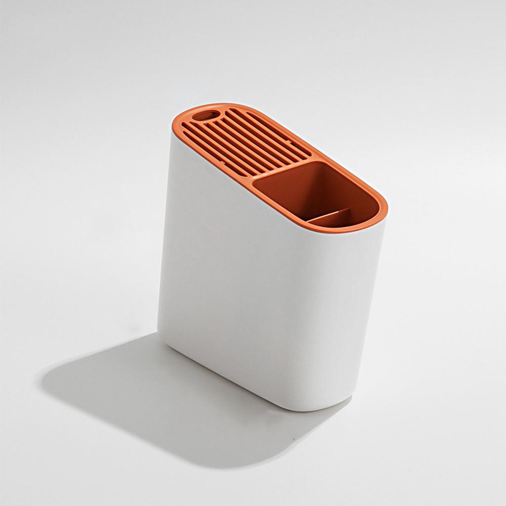 1pc Multifunctional Kitchen Cutlery Rack Inclined Chopstick Cage Plastic Storage Organizer Tableware Knife Chopsticks Holder