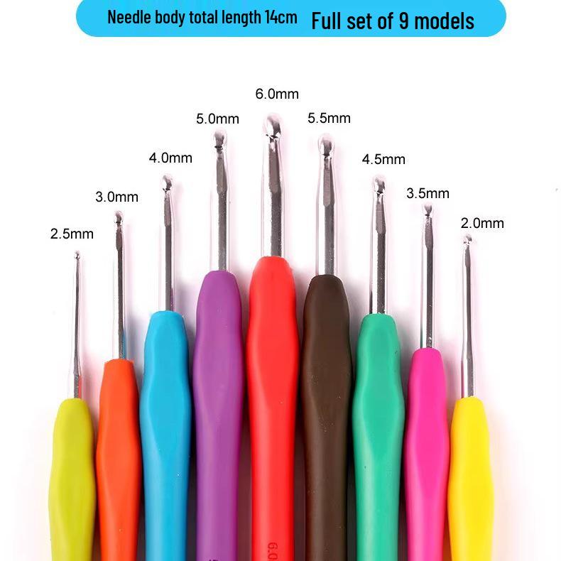 Handmade Crochet Tool Set: Yarn, Hooks & Knitting Doll