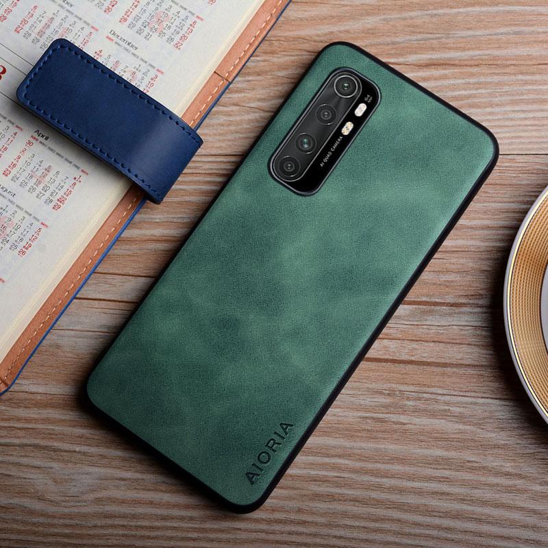 

Чохол для Xiaomi mi note 10 10T Lite Pro Ultra coque silky feel durable pu leather cover for xiaomi mi note 10 lite case funda Mi 10 ultra