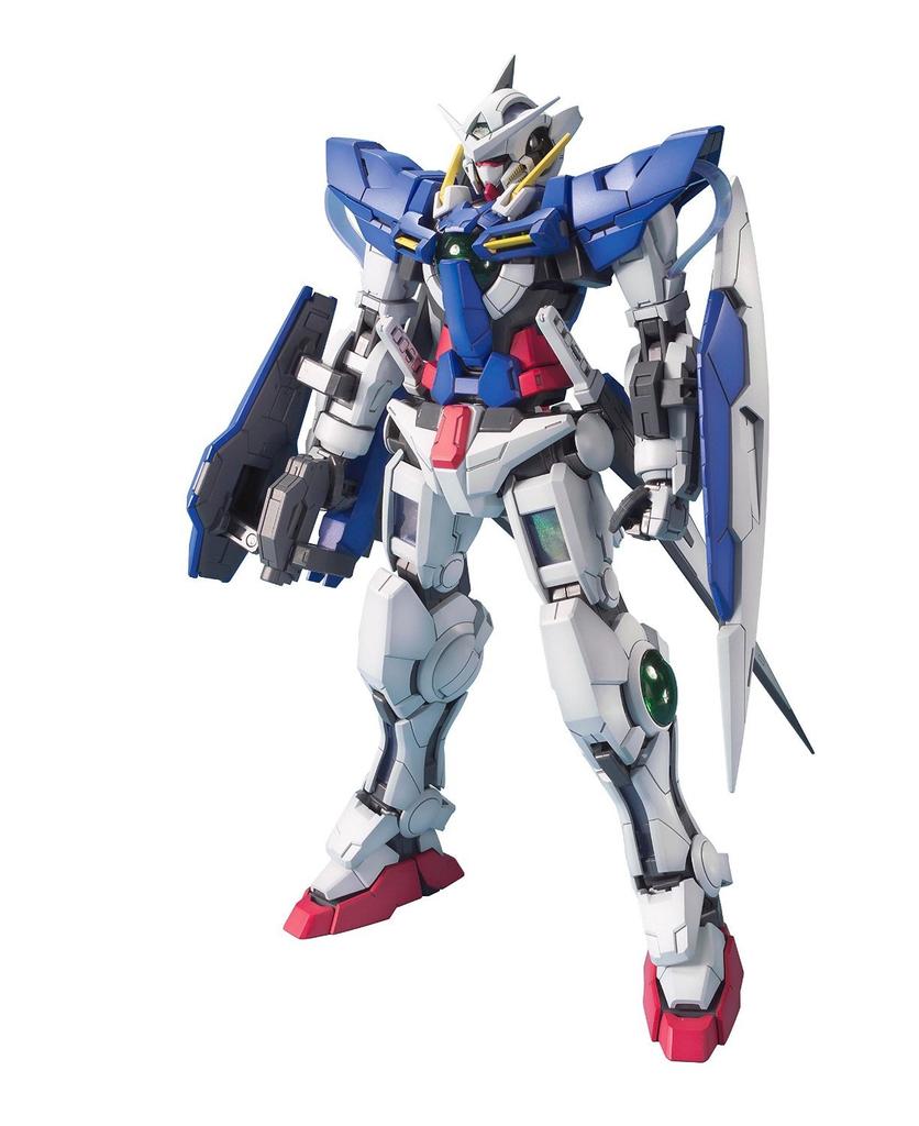 MG Mobile Suit Gundam 00 Gundam Exia Maßstab Kunststoffmodell 1/100 vorbemalt