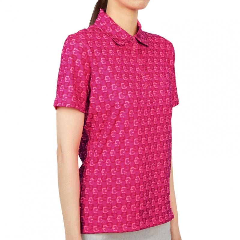 Zipore Damen Golf Kurzarm-T-Shirt g4lS23k563 Sor