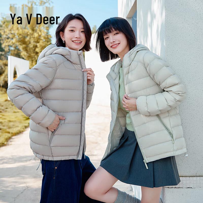 Женский легкий пуховик Yalu с капюшоном XL