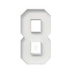 2.3FT Numbers For Balloons, Balloons Number Frame, Birthday Decorations, Anniversary Decor, Large Cardboard Numbers