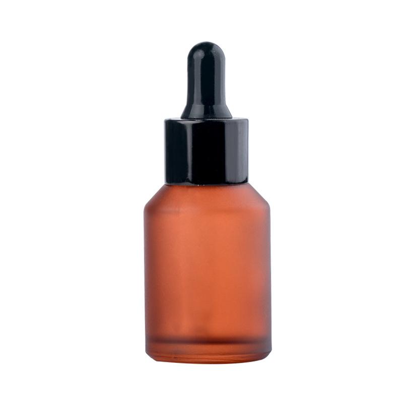 Lightproof Glass Spray Toner & Pump Bottle for Essential Oils and Cosmetics