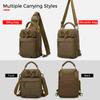 Fishing Sling Bag Fishing Tackle Storage Bag Tool Bag for Fishing Hiking Hunting Camping