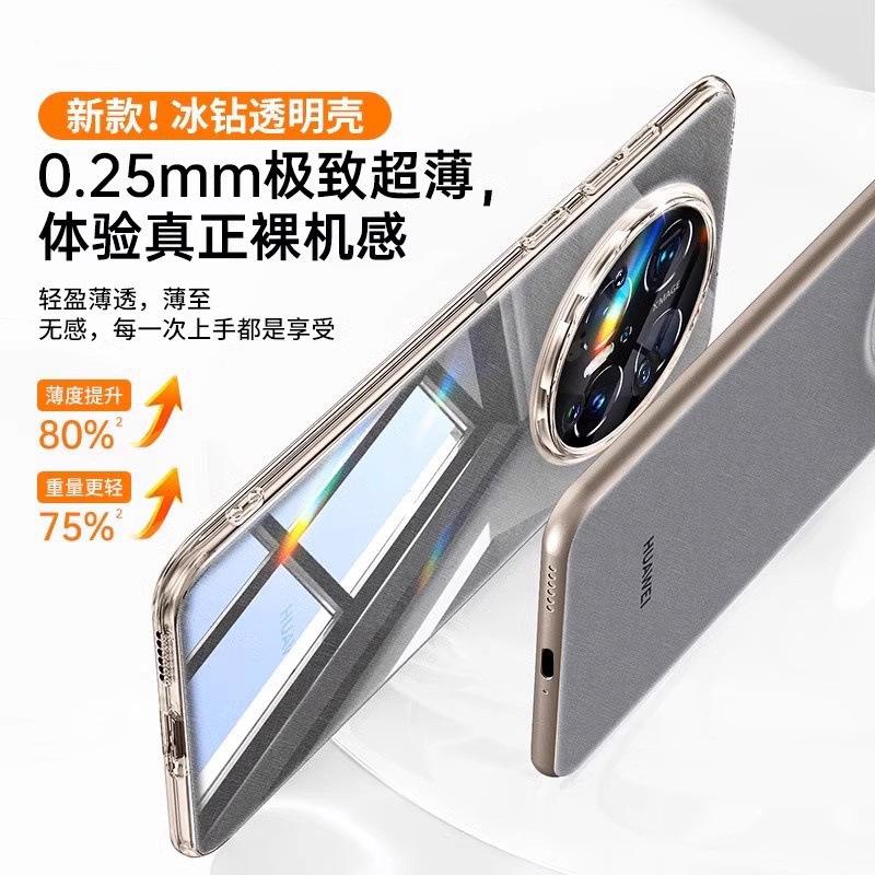 [Electroplating Soft Case] Applicable To Huawei Mate11 Mobile Phone Case Pro + Ultra-thin Transparent Silicone Anti-drop  Case for Men