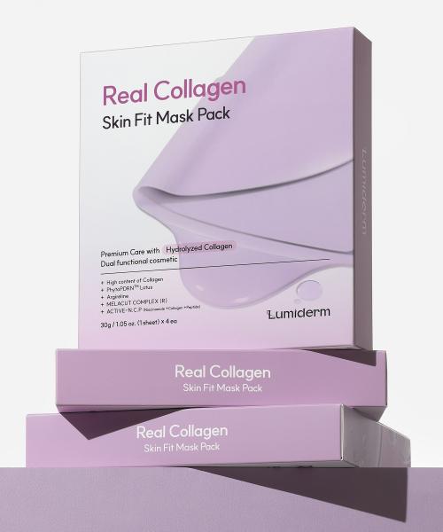Lumiderm Real Collagen Skin Fit Mask Pack Set