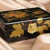 Pingyao Lacquer Jewelry Box Chinese Elegant Handcrafted Storage Case for Accessories