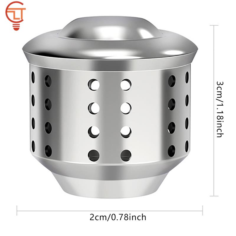 1Pcs Moka Pot Accessories Anti-spray Cap Anti-splash Coffee Pot Aluminum/Stainless Steel Splash Valve Moka Pot Spray-proof Lid