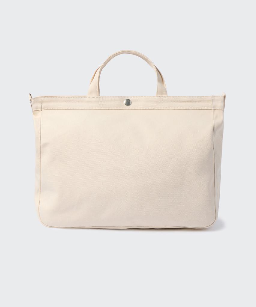 Musinsa Standard Canvas Wide Two-Way Tote Bag [Ivory]