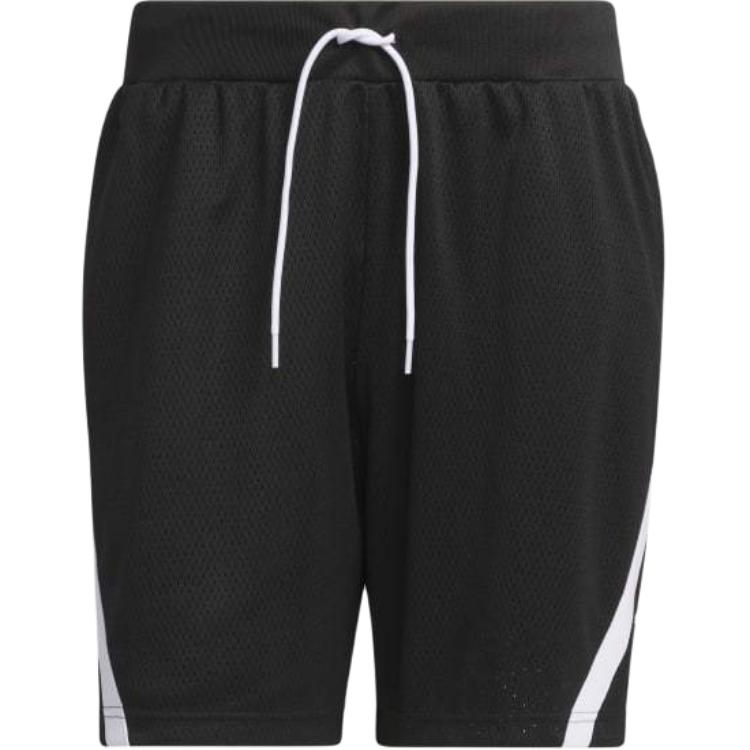 Adidas Basketball Shorts Men s Black/White IW8135 S 7
