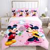 Mickey Minnie'S Sweet Moment Print 3Pcs Bedding Setduvet Cover With 2 Bedropillowcase Home Birthday Gift