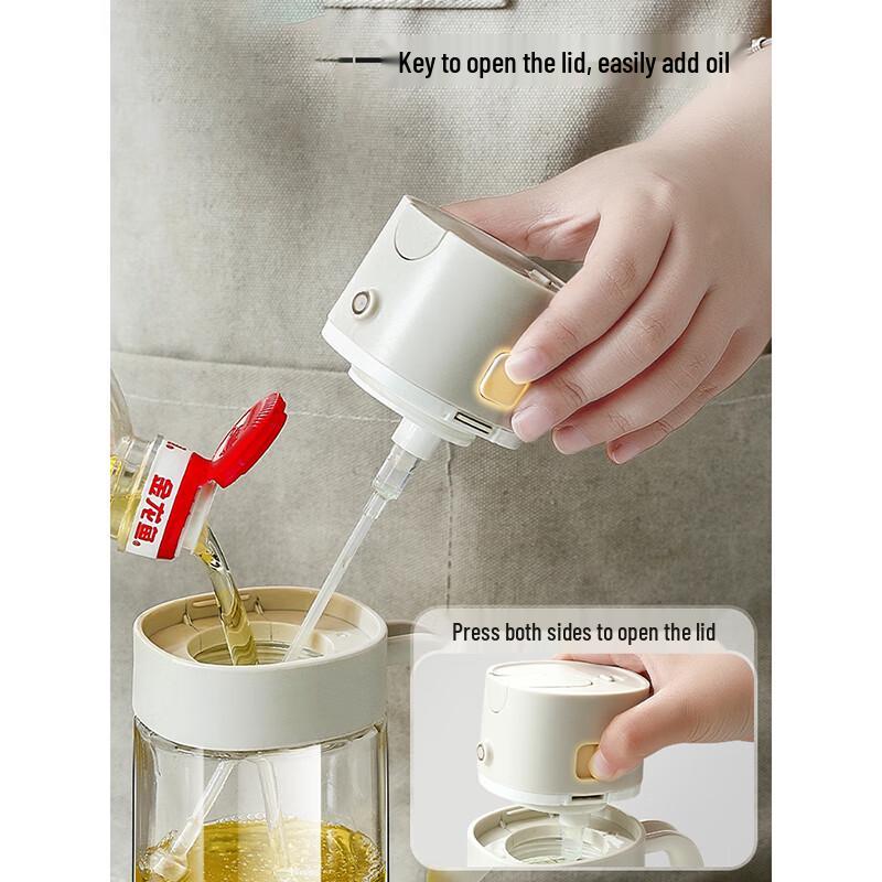 Dual-Use Oil Spray Bottle