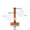 Terrariumin Vase In Wooden Stand Planter Dcorative Centerpieces