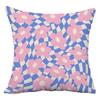 Simple Flower Pattern Pillowcase Dormitory Decoration Office Living Room Sofa Home Pillowcase