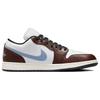 Air Jordan 1 Retro Low SE Brązowe Niebieskie Szare Męskie Trampki Biały Czarny Żagiel FQ7832-142