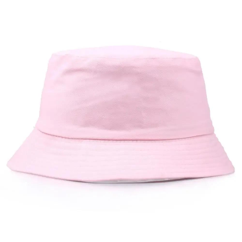 Wholesale Customized Logo Printed Bucket Hat For Women Cotton Men Outdoor Sun Protection Hip Hop Caps Fisherman Hat Gorros Bob