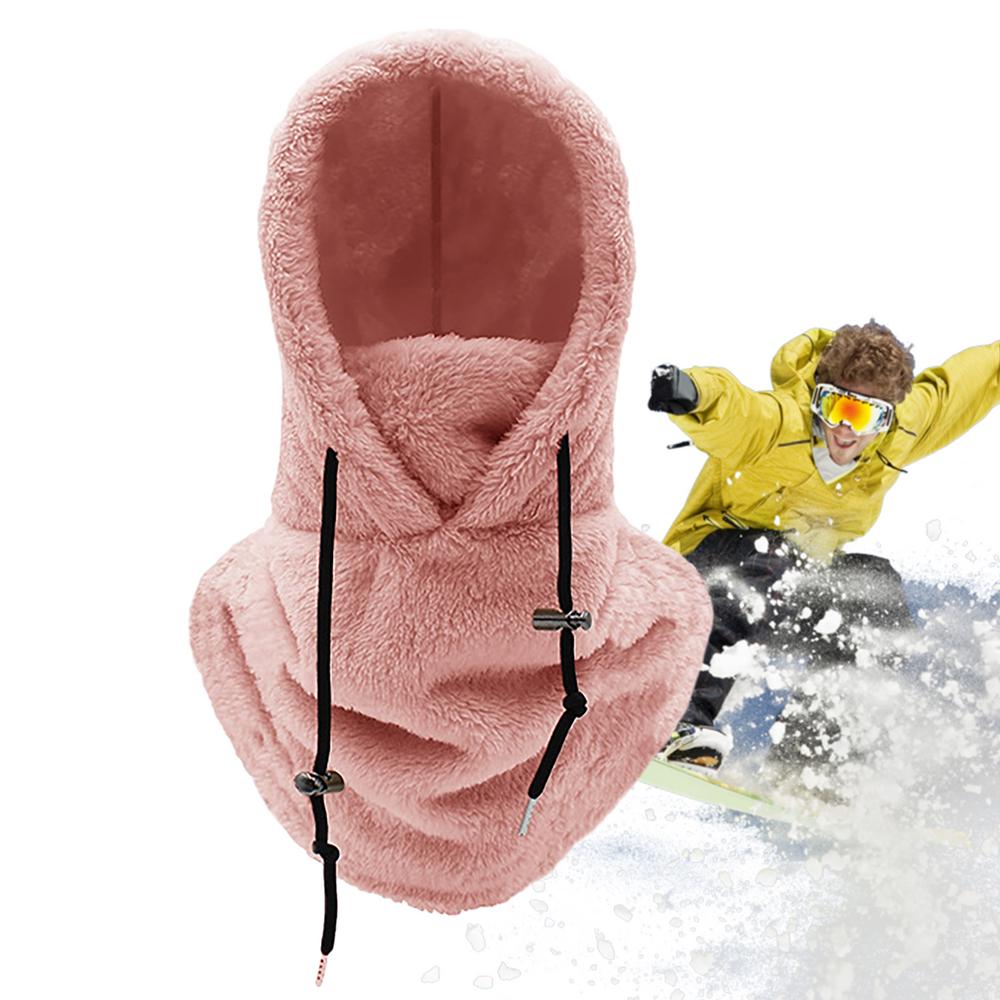 Sherpa Head Hood Universal Face Neck Covering For Motorcycle Multifunctional Thermal Winter Neck Scarf Lightweight Women Neck