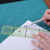 Fenrry 1PC Sewing Rulers Guides for Fabric Acrylic Quilting Rectangular Rulers with Anti-Slip Grips