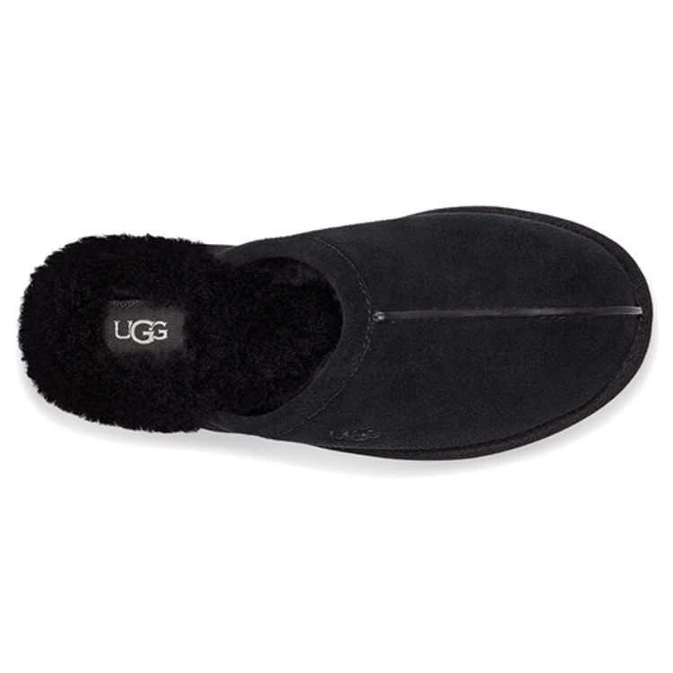 UGG Pearle Comfortable Breathable Open-Toe Fashion Slippers Women Slippers Black 1115139-BLK