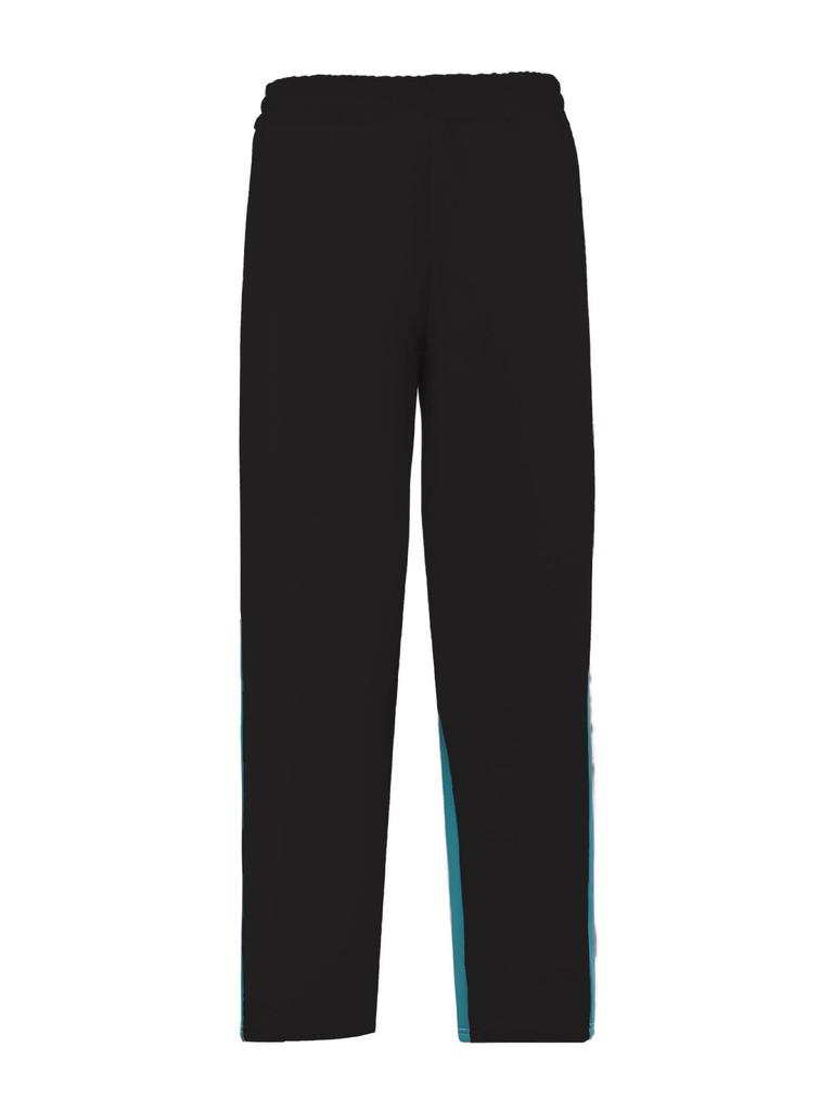 2025 Men's Stylish Casual Color-Block Button Straight Pants