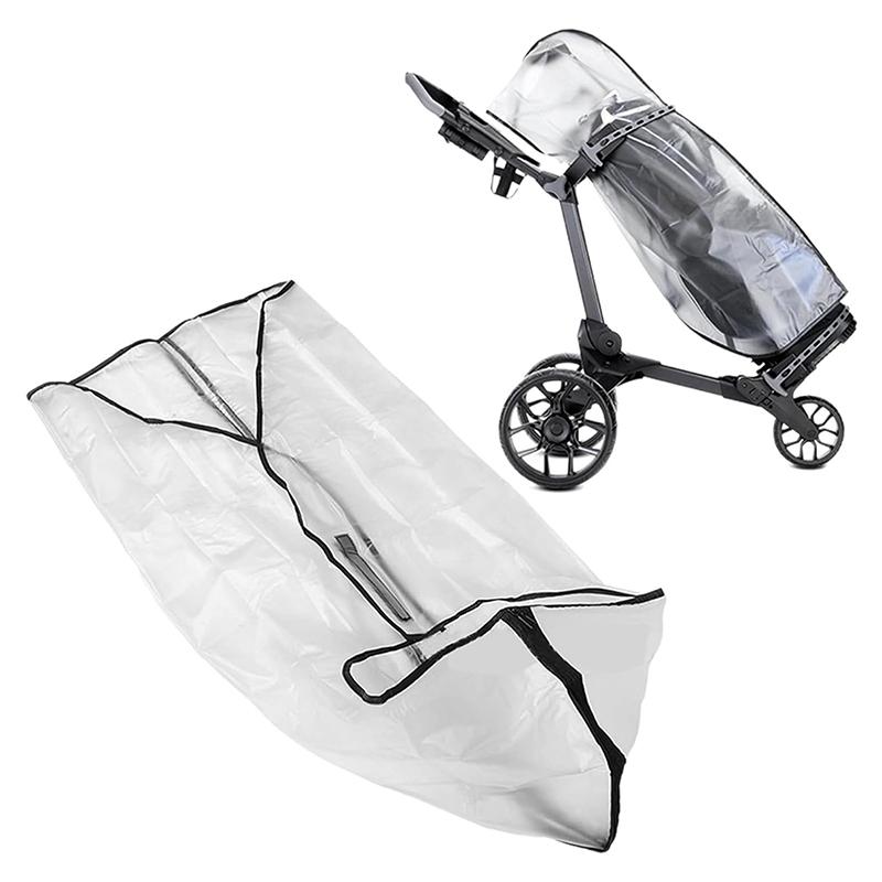 1 Stück Golftaschenabdeckung mit Reißverschluss Wasserdicht Große Kapazität Golfbag Regenschutz Langlebig Staubdicht Outdoor Golftaschenzubehör Platzzubehör