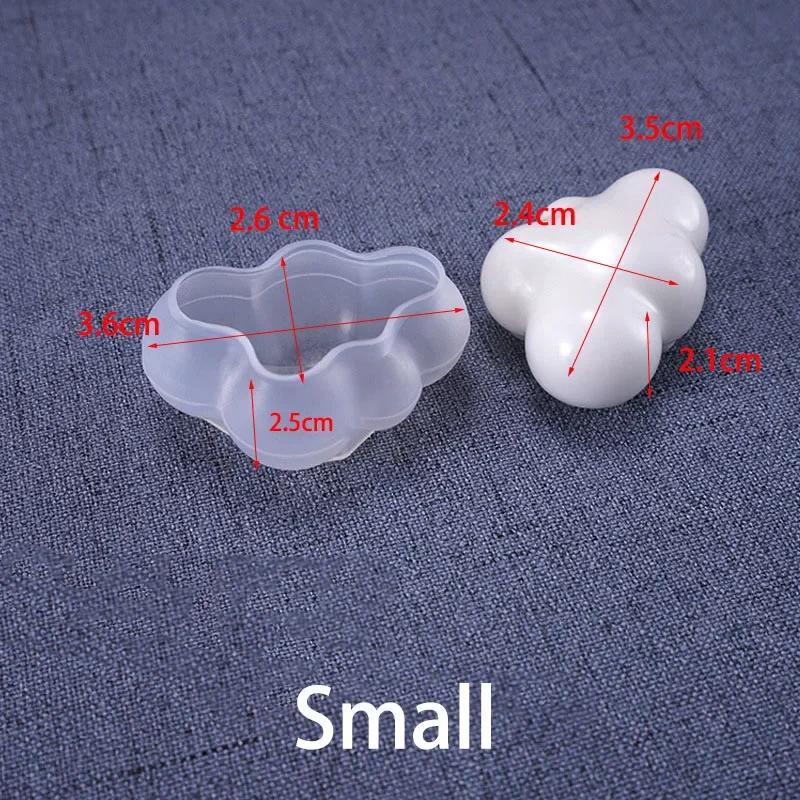 New 36 Cavity Clouds Silicone Mold Weather Shape DIY Baking Cake Chocolate Fondan Ice Cube Mold Handmade Soap Candle Decorations