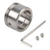 28.8*19*22MM Stainless Steel Valve Adapter Radiator Valve Compatibility Thermostat Radiator Valve Adapter Long-lasting Material