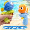 1pcs Cartoon Underwater Animal Splash-Friendly Water Gun - Long Range & Large Capacity, Beach & Bath Play, Gift for Boys & Girls