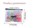 100pcs Hair Bobbles for Women Girls Hair Scrunchies Ponytail Holder Elastic Hairbands Christmas Gift