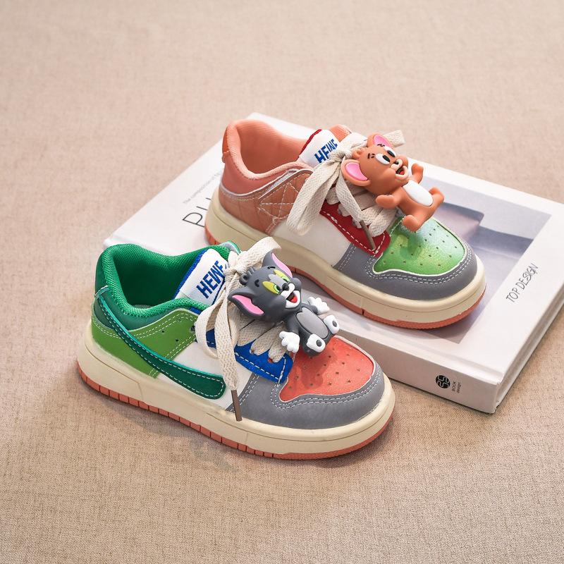 

Мальчиковые спортивные туфли 2025 новая весна мягкая подошва повседневные кеды низкие детские туфли для мальчиков весна и осень среднего и старшего возраста 26