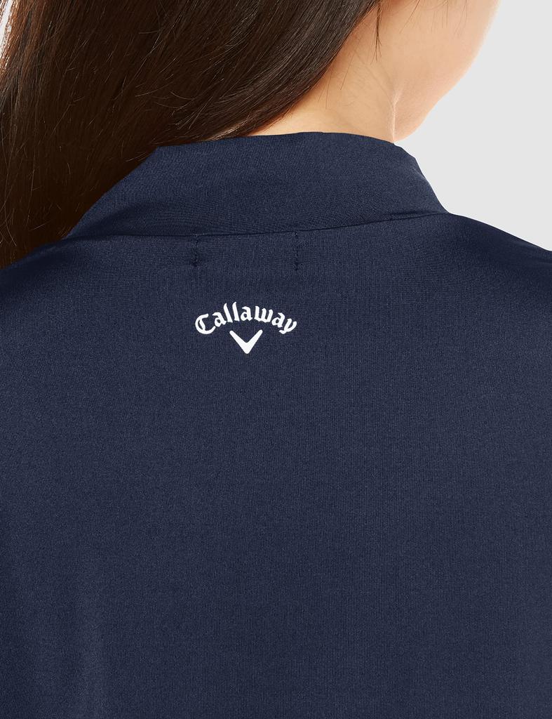 Callaway Long Sleeve Mock Neck Shirt UV Golf Undershirt C23133201 L Women's (Stretch, Protection) / / 1120_Navy