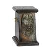 Briard, Berger De Brie - Urn for Dog Ashes, Elegant Urn with a Statue, Commemorative Urn with a Bust of a Dog by Brand