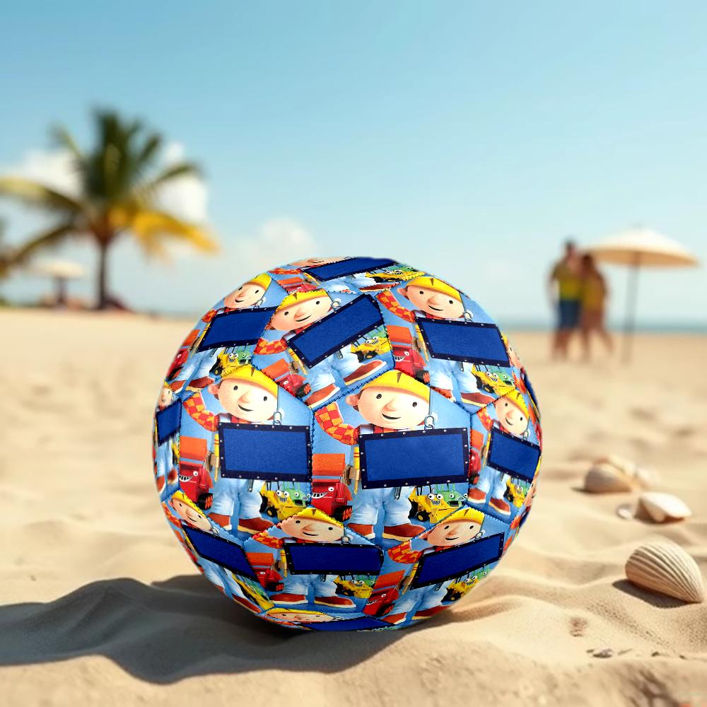Bob the Builder Theme Size 5 Soccer Ball, Suitable for Both Indoor and Outdoor Matches, a Gift Suitable for Everyone.
