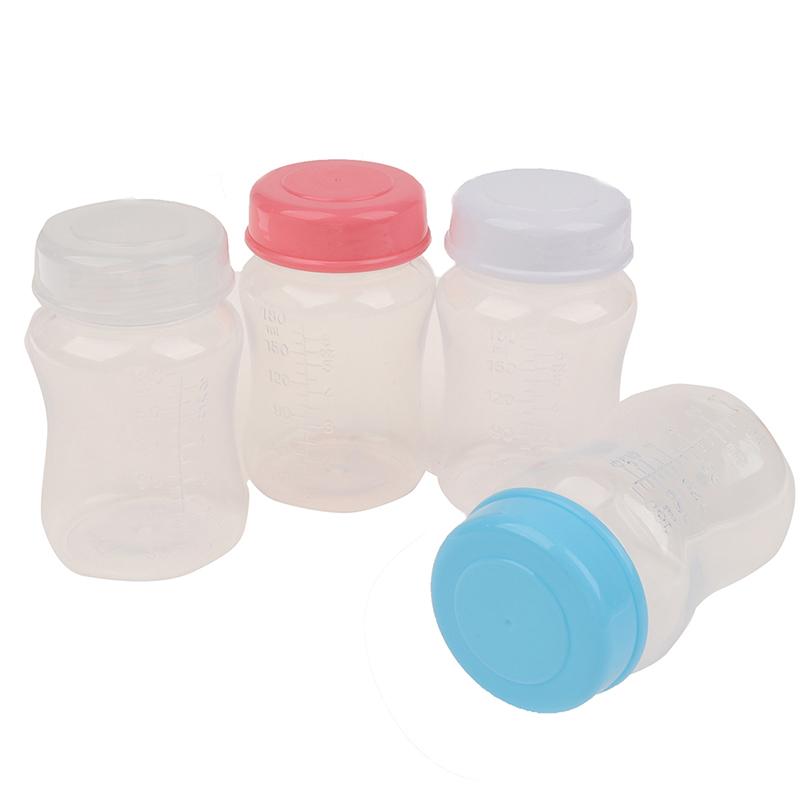 180Ml Breast Milk Storage Bottle Wide Neck Infant Newborn Food Freezer Fresh Cup
