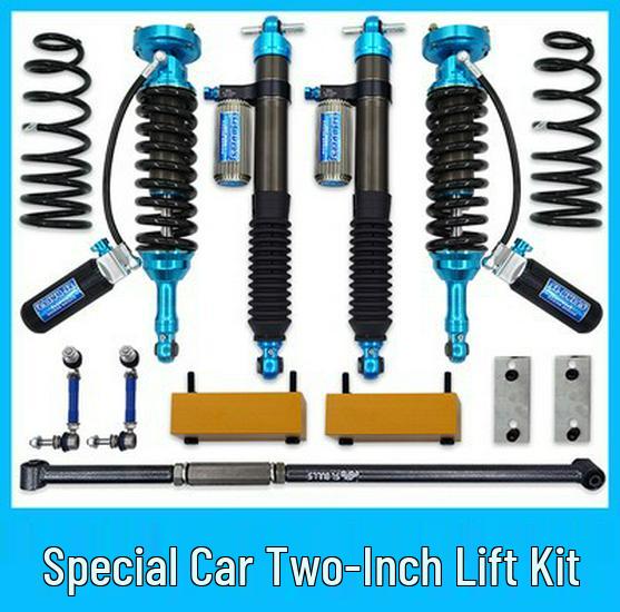 Adjustable Nitrogen Shock Absorber Spring Kit for Great Wall Cannon & Tank 300 Pickup, 2-Inch Lift