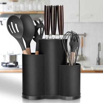 Θήκη Μαχαιριών 3-Σε-1, Παγκόσμια, Ράφι Εργαλείων Κουζίνας, Μεγάλος Χώρος Αποθήκευσης Σκευών, Εξοικονόμηση Χώρου, Μεταφορέας, Πολυλειτουργική Θήκη για Κουτάλια