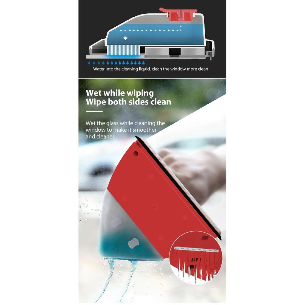 Magnetic Window Cleaner Double Glazing Magnetic Glass Balcony Window Cleaning Brush Automatic Double Side Wiper Surface Cleaner