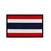 3D PVC Rubber World Flag Patch - Velcro Hook & Loop Decorative Badge