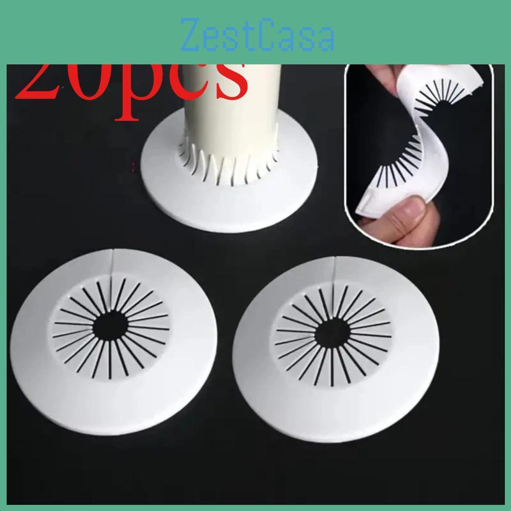 Hole Patchplastic Kitwall Trim Pipe Wall Hole Vent Pipe Coverfor Shower Valvesangle Valve Pipesfaucetsdecorative Quick Plate Kitchen Accessories