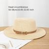 Wide-Brimmed Sun Hat Foldable Beach Hat New Straw Hat  Summer