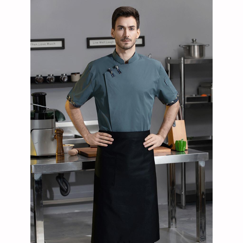 Professional Chef's Jacket Comfortable Restaurant Bakery Working Coats Kitchen