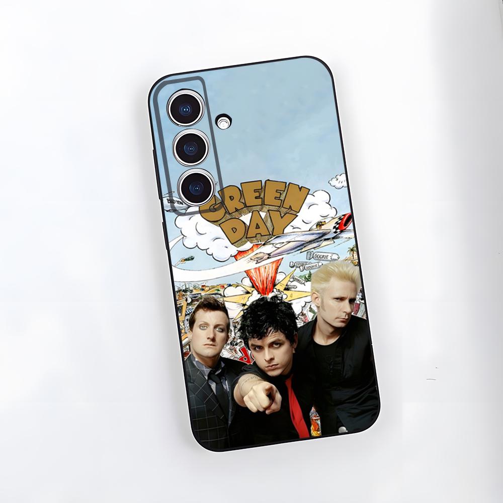 G-Green Day Phone Case For Samsung S26 S25 Plus S20 S20 Plus S22 Ultra S23 FE S21 Plus S21 Ultra Soft Cover
