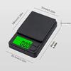 100/500g 0.01g Mini Digital Scale High Precision Electronic Pocket Scale Jewelry Weight Kitchen Portable Electronic Scale