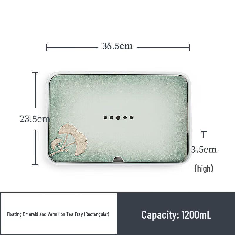 Qianyu Melamine Tea Tray & Kung Fu Tea Set