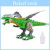 Jouet dinosaure électrique pour enfants avec lumières et sons pour les enfants de 4 à 6 ans