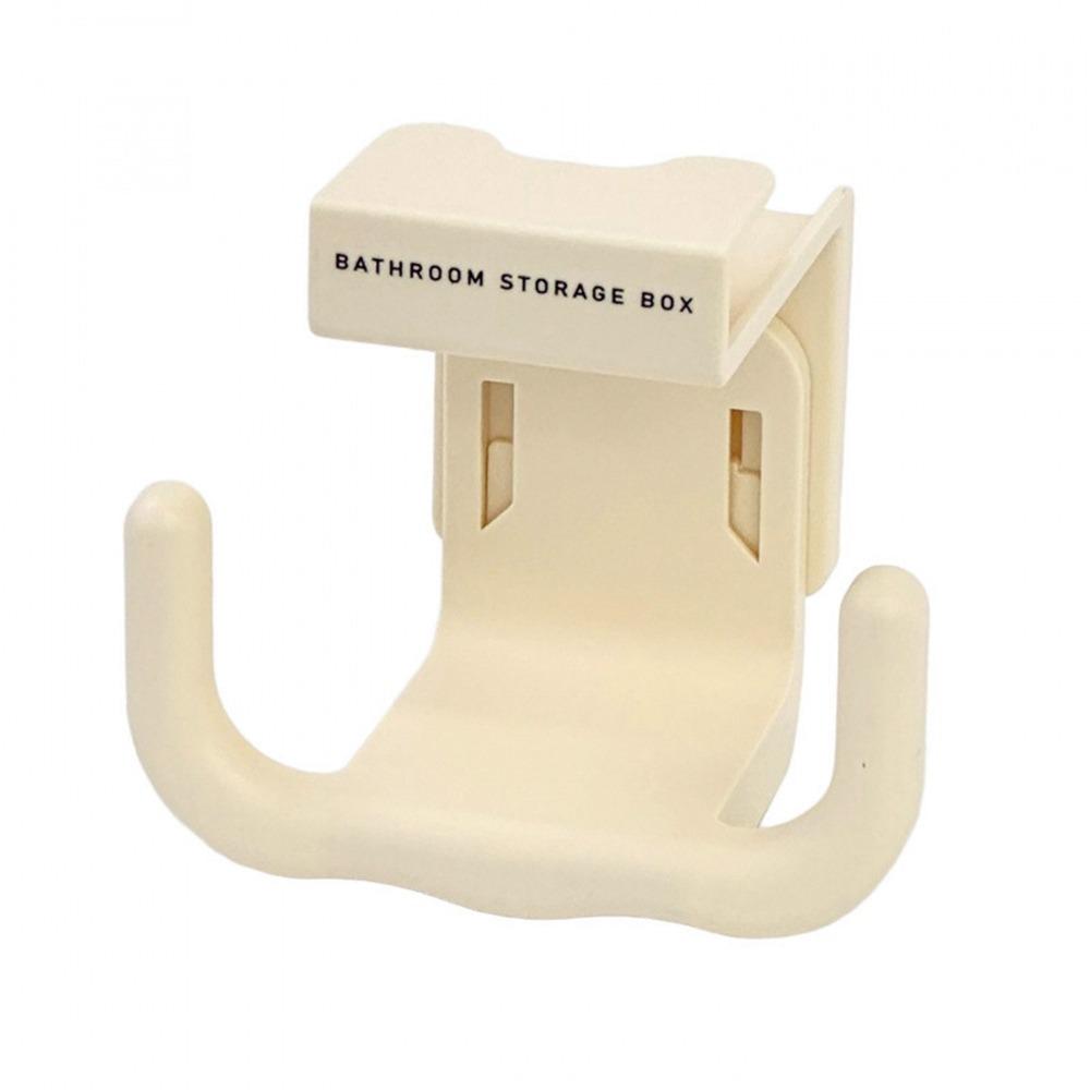 No Punch Shoe Rack Wall Mounted Tissue Rack Multifunctional Tissue Holder A-Beige