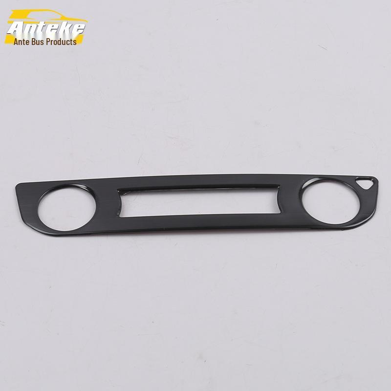 18 Kia Sportage Center Console Rotating Frame & Button Sequins Car Accessories