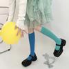Koreanische bunte Damensocken Dünne Bonbonfarbe Mittellange Socken Kompressionssocken Mädchen