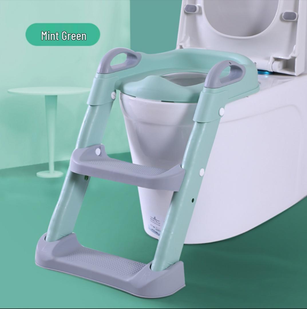 Kids  Foldable Toilet Ladder & Adjustable Potty Seat for Boys and Girls
